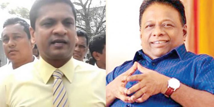 සනත් නිශාන්ත ලන්සාට කුඩුවෙන්න ගහද්දී ඩලස් ලන්සා බේරගන්න පෙරට එයි!