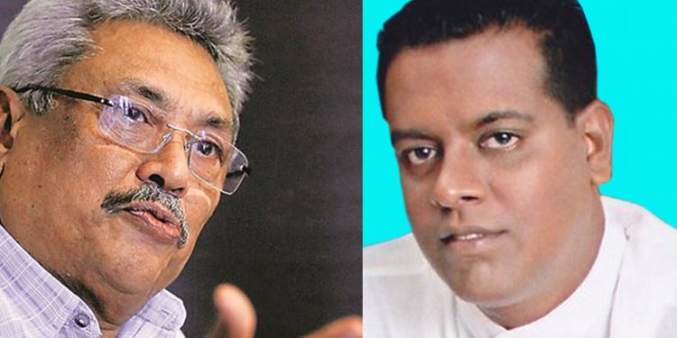 ඇමැති සනත් නිශාන්ත ගෝඨාගෙන් කන පිරෙන්න අහගෙන!