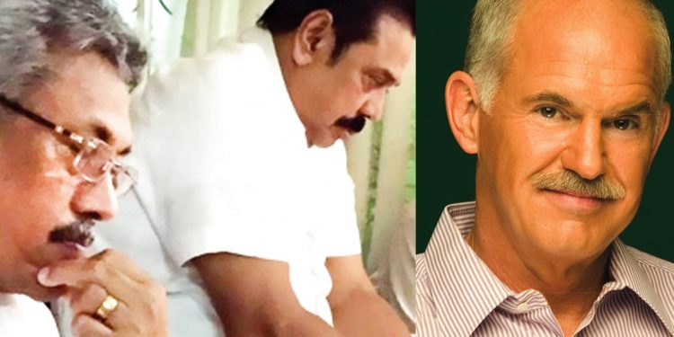 රාජපක්ෂලාත් ග්‍රීසියේ ජෝර්ජ් වගේ 5%ට වැටෙයිද? (උපුල් ජෝශප් ප්‍රනාන්දුගේ ගුරුදා විග්‍රහය)