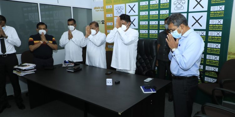 සජබෙ කෘත්‍යාධිකාරී මණ්ඩලය හදිසියේම රැස්වෙයි! (PHOTOS)