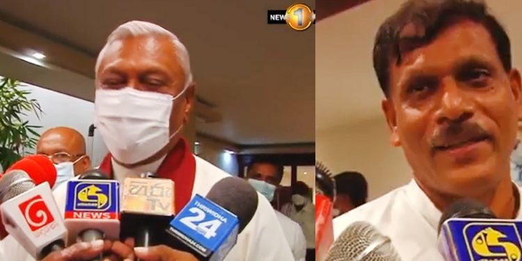 වෙනදට මයික් දැක්කාම ආසාවෙන් ‌වොයිස්  දෙන මැති ඇමැතිවරු දැන් කැමරා මයික් දැක්කාම දුවනවා!