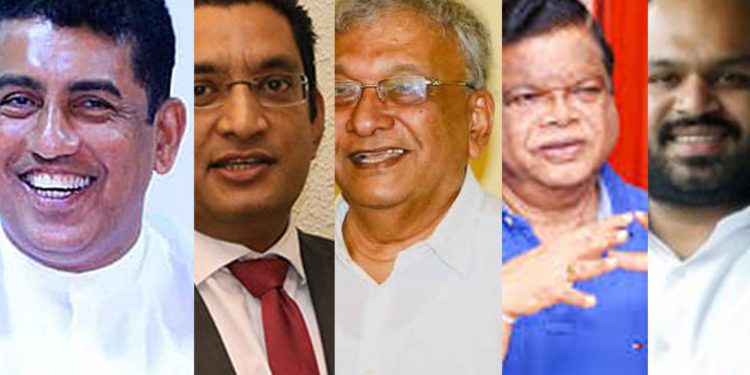 1. ජොනී 2. සබ්‍රි 3. කිරිඇල්ල 4. බන්දුල 5. රාසමාණික්කම්!