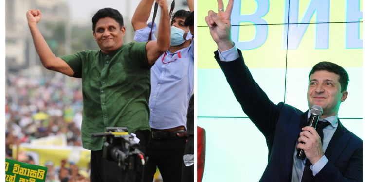 විකටයා වීරයා වීම නොහොත් සජිත් සහ සෙලෙන්ස්කි! (උපුල් ජෝශප් ප්‍රනාන්දුගේ ගුරුදා විග්‍රහය)