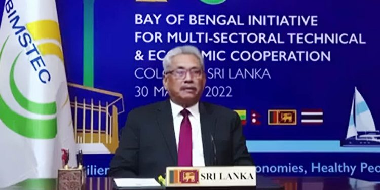 BIMSTEC සමුළුව අමතන්න කළින් ජනාධිපති කතා කරපු දෙයක් සජීව විකාශ වෙලා! ඔන්න දැන් සමාජ මාධ්‍ය වල යනවා!