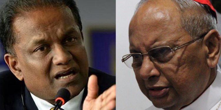 ශ්‍රීලනිප කොළඹ දිසා සමුලුවේදී ජන්දෙන් පැරදුණු තිලංග සුමතිපාල කාදිනල්තුමාට පහත් ආකාරයෙන් පහර දුන් වීඩියෝ එක මෙන්න! (VIDEO)