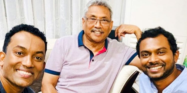 නොපෙනී හිටපු භාතිය-සන්තුෂ් එළියට එයි! රාජපක්ෂලාට යන්න කියයි!