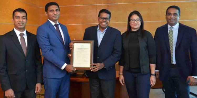 HNBහි පාරිසරික තිරසාර වැඩසටහනට ISO 14064 සහතිකය හිමි වෙයි…