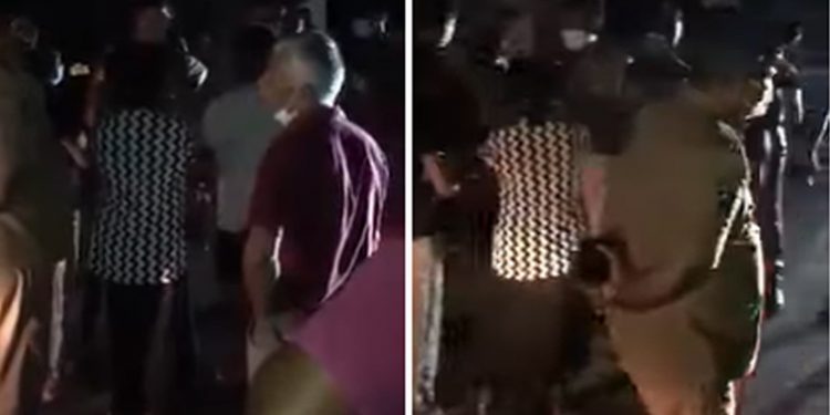 ‘ළමයින්ට කන්න නෑ! මුන් සැපට නිදි!’ ජනපතිගේ ගේ වටලන අතරේ පිරිසක් බන්දුලගේ ගෙයත් වටලයි! (VIDEO)