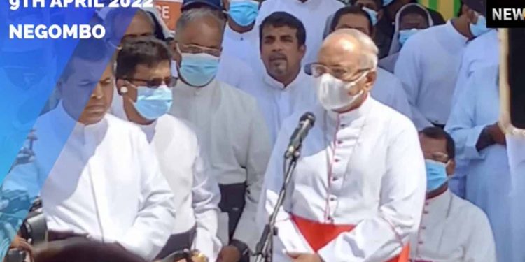 කොළඹ එන ‘යුක්තියේ පාගමන’ කටවුපිටියෙන් ඇරඹේ! කාදිනල් හිමි පෙරමුණ ගනී! දහස් ගණනින් ජනතාව පෙරට එති! (VIDEO)