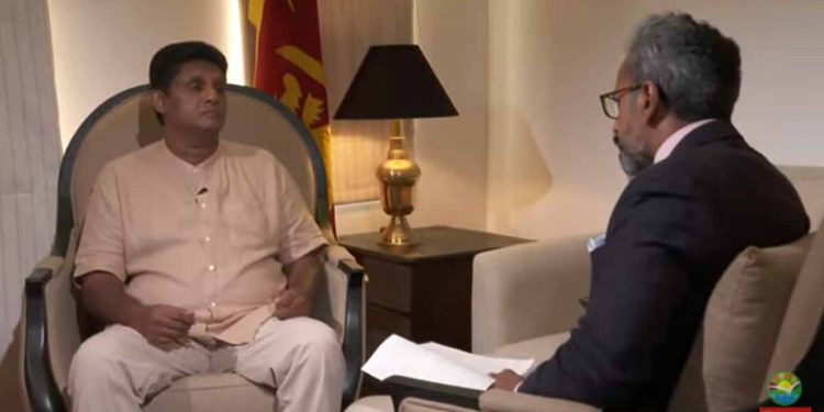 රනිල් කේන්ති ගිහින් බනින ලොව ප්රකට CNBC නාළිකාව සජිත්වත් ප්රශ්න කරයි! සජිත්ට නම් කේන්ති නොයයි! (VIDEO)