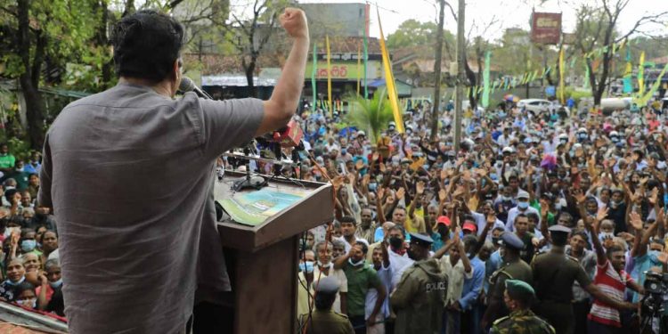 සජිත් දෙහිඅත්තකණ්ඩියට එයි! ගොවි ජනතාව පෙරටුකොටගෙන මහා ජනකායක් එයි! සජිත් ප්‍රතිඥාවක් දෙයි! (VIDEO & PHOTOS)