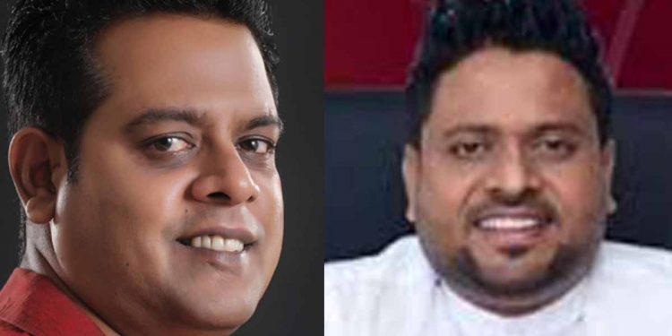 මයිනාගෝගමට ගෝඨාගෝගමට ගැහුවා කියන සනත් නිශාන්තයි මිලාන් ජයතිලකයි අල්ලයි!