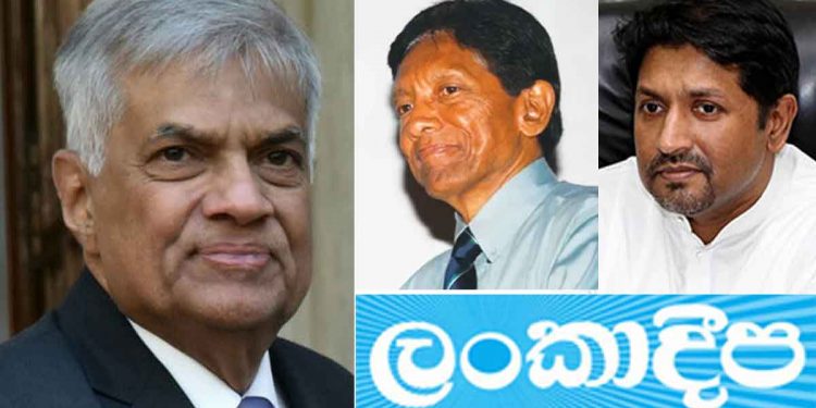 රනිල්ගේ මාමාගෙයි මස්සිනා රුවන්ගෙයි ලංකාදීප පත්තරේ සජිත්ටයි සජබෙටයි බොරු දදා පහර දෙයි! සජිත් එළිපිටම ප්‍රතිප්‍රහාර දෙයි! (VIDEO)