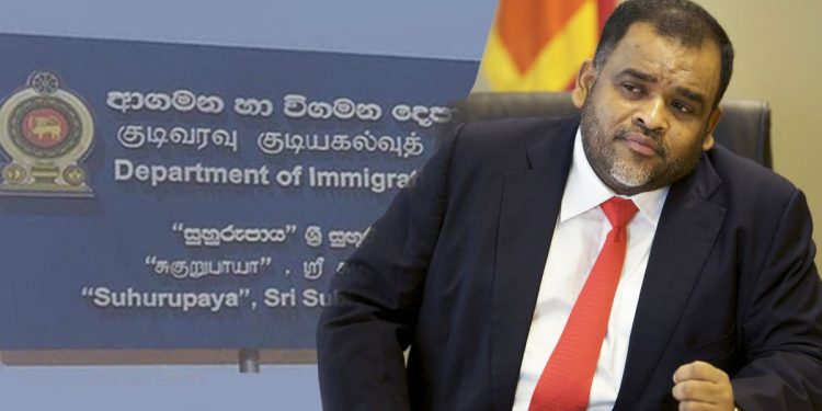 ධම්මික පාස්පෝට් කන්තෝරුව ඇතුළෙ වැඩ පටන්ගනී! සඳුදා ඉඳන් පෝලිම් අඩු කරන්න වැඩසටහනක් හදයි!