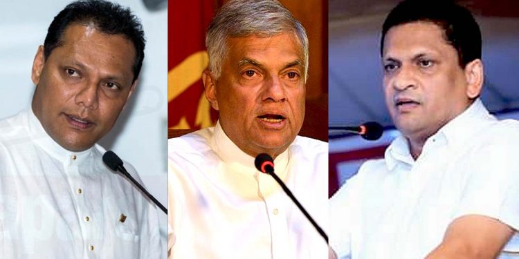 “මම රනිල් වික්‍රමසිංහගෙ කකුල ලෙවකන්නෙ නෑ” ලන්සා කියයි! “නෑ ඔයා දැන් රනිල් ලන්සා වෙලා” දයාසිරි කියයි! (VIDEO)