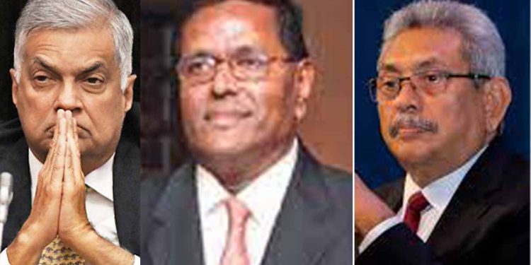 මහබැංකු අධිපති එළියට දාන්න හදයි! රනිල් හා ජනපති අතර තීරණාත්මක සාකච්ජාවක්! තිරුකුමාර් නඩේසන් රනිල් වෙනුවෙන් මැදිහත්කරු වෙයි! EXCLUSIVE