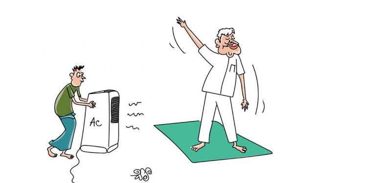 සමීර කලුගම්පිටියගේ කතා කරන කාටූන් එක!