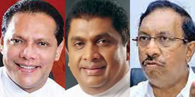 අගමැති කැඳවපු ආණ්ඩු පක්ෂයේ මන්ත්‍රී රැස්වීමට දයාසිරි-අලගියවන්න-අනුර යාපාත් ඇවිත් වාඩිවෙයි! පස්සෙ නැගිටලා යන්න හදයි! ආයෙත් ඇවිත් වාඩිවෙයි!
