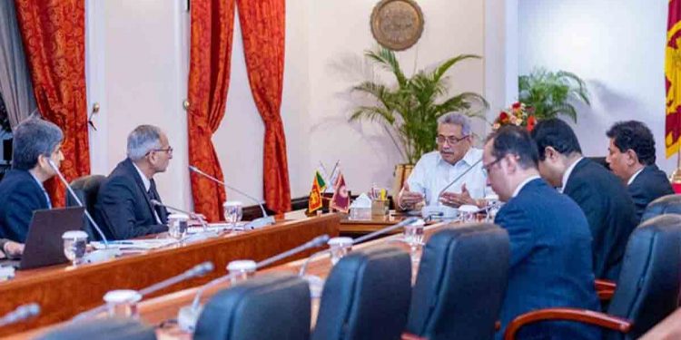 ඉන්දීය නියෝජිතයන් ජනාධිපතිවරයා මුණගැහෙයි! ලංකාවට දිගටම ආධාර කරන්නත් පොරොන්දු වෙයි!