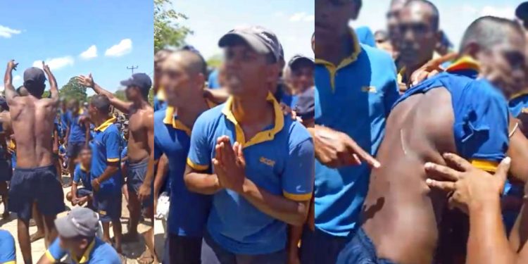 අබිරහස් මරණයකින් පසු රැඳවියන් 750ක් පැනලා ගිය කන්දකාඩු කඳවුරෙන් වීඩියෝවක් එළියට එයි…! ‘අනේ සර් අපිට ගැහුවා…බටවලින් ගැහුවා… මේ බලන්න සර්…’ රැඳවියෝ කෑ ගගහා පොලිසියට කියන කතාව… මොකක්ද මේ කතාවේ ඇත්ත නැත්ත…?