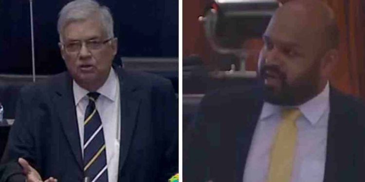 අගමැති පාර්ලිමේන්තු සම්ප්රදාය කැඩුවාද? ශෝක ප්රකාශ සිදු කරන දවසෙ තමන් විවේචනය කරන විපක්ෂයේ රාසමාණික්කම් මන්ත්රීට පහර දෙයි! දේශපාලනය ඇදගනී! මන්ත්රීට එරෙහිව පරීක්ෂණ කරන්නත් කියයි! (VIDEO)