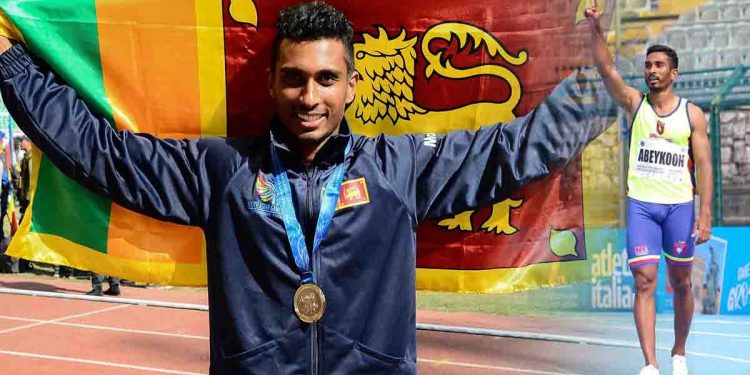 බළධාරීන්ගෙන් කිසිම සහයෝගයක් නැතුව, දකුණු ආසියාවෙන්ම පළවෙනි වතාවට තප්පර දහයට අඩුවෙන් සීය දුවපු අපේ කොල්ලා යුපුන්…