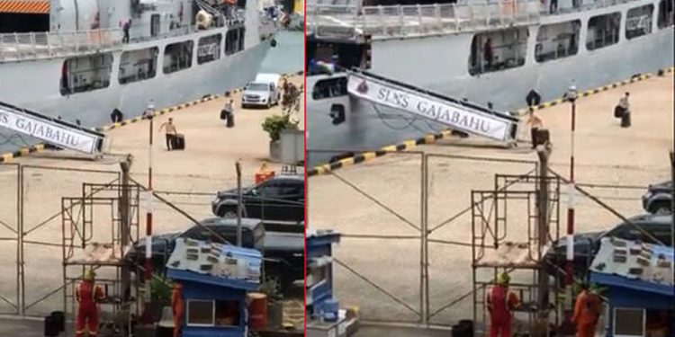 ජනාධිපති ගෝඨාභය ඉන්නෙ ශ්‍රී ලංකා මුහුදේ විශේෂ නැවක! BBC එක තහවුරු කරයි!