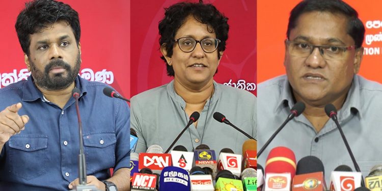 විපක්ෂය ගෝඨා ගෝ හෝම් කියලා විරෝධය පළ කරද්දී ජවිපෙ මන්ත්‍රීවරු කවුරුවත් සභාවට ඇවිත් නෑ!
