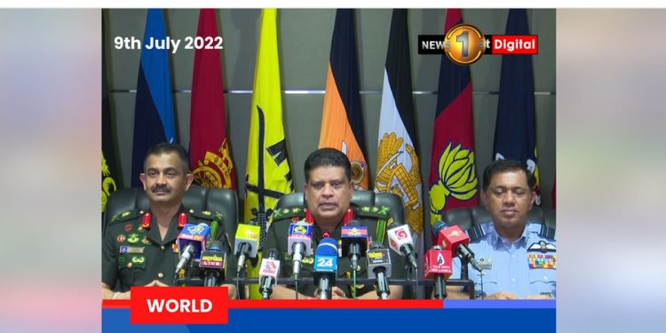 හමුදා ප්රධානීන් ජාතිය අමතයි! (VIDEO)