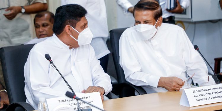 මෛත්‍රී සජිත්ව හමුවන්න විපක්ෂනායක කාර්යාලයට ආ වීඩියෝව මෙන්න! ජායාරූපත් නිකුත් වෙයි! (VIDEO & PHOTOS)