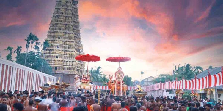 අශ්ව රථ-දෙවියන්ගේ භාර්යාවන්-වල්ලි අම්මා-රිදී මොනරෙක්-රිදී නාගයෙක්-කෛලාස වාහනයක්! යාපනයේ මහා මංගල්ලය ඇරැඹේ…!