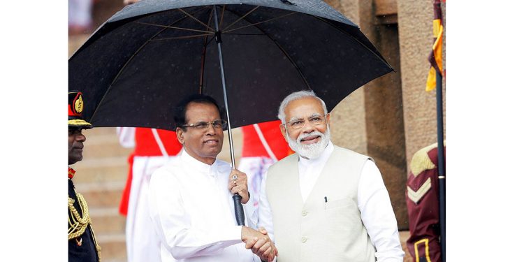 මෛත්රී ඉන්දීය අගමැතිට ලියුමක් යවයි!