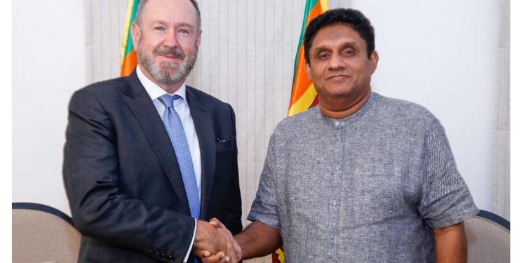 ලංකාවට හදිසියේම ආපු UN එකේ ලොක්කා ඉස්සෙල්ලාම ගිහින් සජිත්ව මුණගැසෙයි!