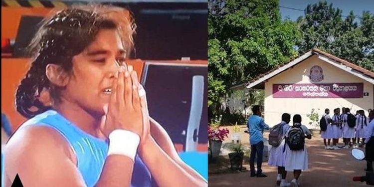 කුරුණෑගල ගමේ ඉස්කෝලේ කෙල්ලෙක් ලංකාවට පදක්කමක් අරන් දෙයි!