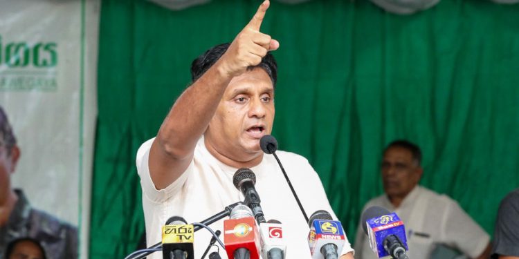 අශිෂ්ට විදියට මටත් ජනාධිපති වෙන්න තිබ්බා! රාජපක්ෂ පවුල් පාලනය නිසා රට විනාශ වුණා! අපි තනතුරු ගන්නෙ නෑ! විපක්ෂයේ ඉඳන් රට ගොඩගන්න උදව් කරනවා! සජිත් අදත් කියයි! (VIDEO & PHOTOS)
