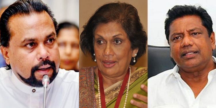 විමල්ගෙ සන්ධානයටයි චන්ද්රකා-වෙල්ගමගෙ සන්ධානයටයි ප්රහාරයක්! (VIDEO)
