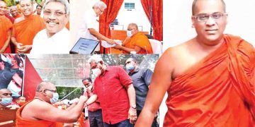 වඳ කොත්තු, වඳ බ්‍රෙසියර්, වඳ තුවා, වඳ ටොෆි වෙනුවෙන් පෙනී හිටපු අපේ ඥානසාර හාමුදුරුවො පන්සල්වල ලයිට් කපද්දී පේන්න නැත්තේ ඇයි? වඩින්න එළියට අපි ඉන්නෙ කළුවරේ…