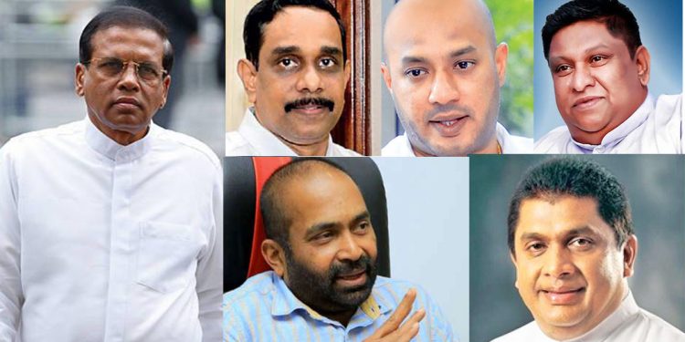 අලුත් පක්ෂ ව්‍යවස්ථාවෙන් මෛත්‍රී මුලින්ම පක්ෂයෙන් පන්නන්න යන්නේ අයවැයට පක්ෂව ජන්දය දුන් මේ පස් දෙනාද?