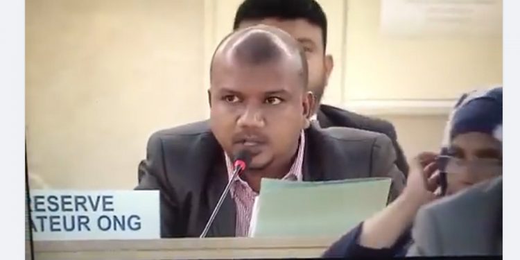 නීතීඥ බෝපගේ ජිනීවා මහ සමුලුවේ ත්‍රස්ත පනත යටතේ හිරකරන් ඉන්න වසන්තලා ගැන කතා කරයි! (VIDEO)