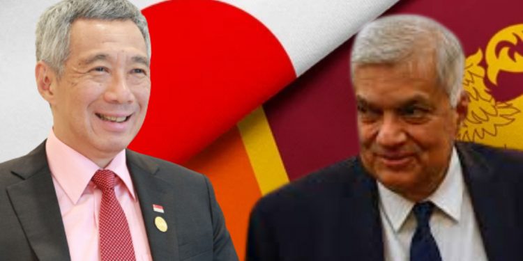අබේගේ අවමගුලට ගිය රනිල් සිංගප්පූරු අගමැති ජපන් විදේශ ඇමැති සමග සාකච්ජා පවත්වයි!