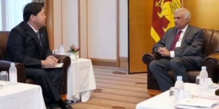 සංවර්ධන කටයුතුවලදී විනිවිදව ජාත්යන්තර නීතිරීතිවලට අනුව වැඩ කරන්න ඕනෑ! ණය ප්රතිව්යුහගත කිරීමේදී සියලුම ණය හිමි රටවල් සාධාරණව කටයුතු කරන්න ඕනෑ! රනිල් එක්ක තිබ්බ සාකච්ජාවේදී ජපාන විදේශ ඇමැති හරියටම කියපු දේ ජපන් තානාපති කාර්යාලය එළියට දමයි!