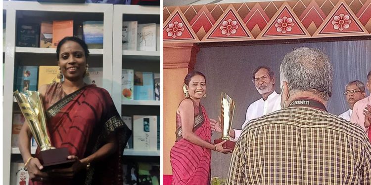 රජත පුස්තක විශිෂ්ටතම කාව්‍ය සංග්‍රහයේ සම්මානයත් සඳරැසීගේ ‘ගිනි වැදුනු පියාපත්’ දිනාගනී!