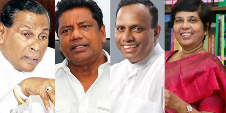 අයවැයට අත ඉස්සූ සුදර්ශනීට-ජයරත්නට-ජෝන්ට-වෙල්ගමට රාජ්ය ඇමැති ධූර!