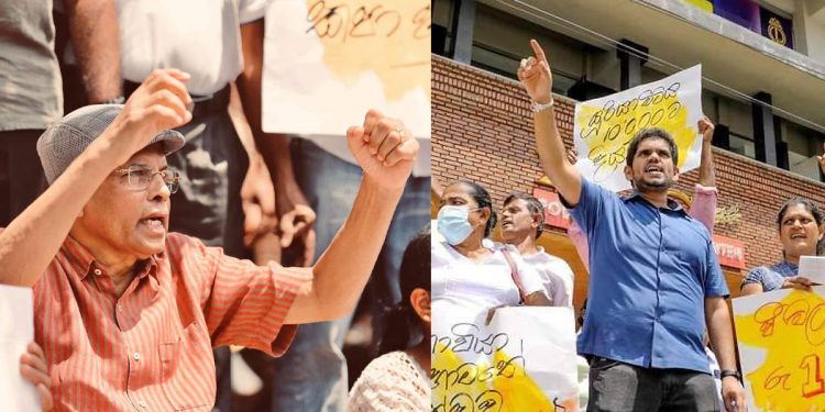 රනිල් ගෲෂාගෙ ළමයා අරන් පාලමේ යද්දී, මෛත්‍රීට ළමයත් අරන් පාරට බහින්න වෙයි!