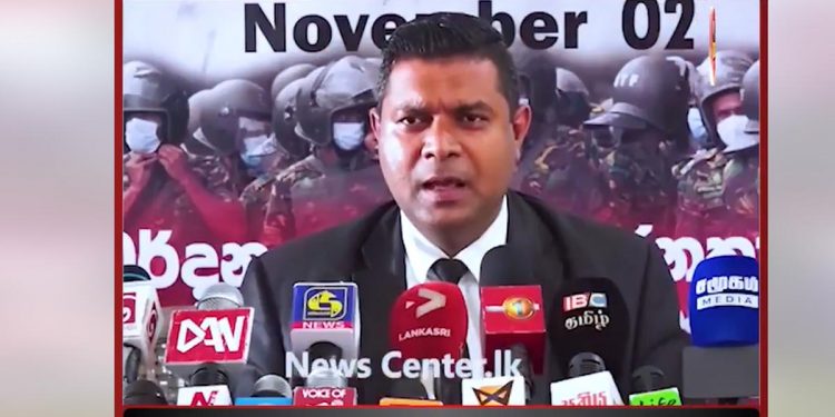 පක්ෂ පාට බේද නෑ! ඓතිහාසික දිනයක්! අපි ඔක්කොම හෙට එකතු වෙනවා! නීතීඥවරුත් හෙට පාරට! (VIDEO)