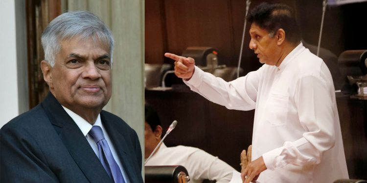 ජනතාව පන්නපු රාජපක්ෂලාගෙන් බලය ගත්ත ජනාධිපති අද පාර්ලිමේන්තුවේදී සිදු කළේ බියගුලු ‌ගෝත්‍රික පන්නයේ ප්‍රකාශයක්! රනිල්ට හැරෙන තැපෑලෙන් සජිත්ගෙන් දැවැන්ත ප්‍රහාරයක්! (VIDEO)