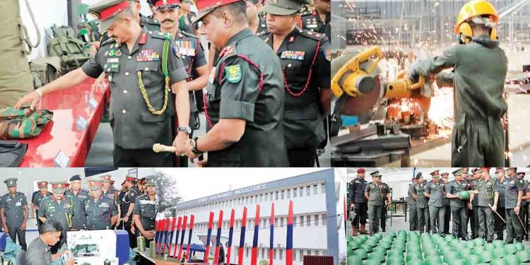 මේ ලෑස්තිවෙන්නෙ මොනවටද? හමුදාව වේයන්ගොඩ ආයුධ හදන්න පටන් ගනී…