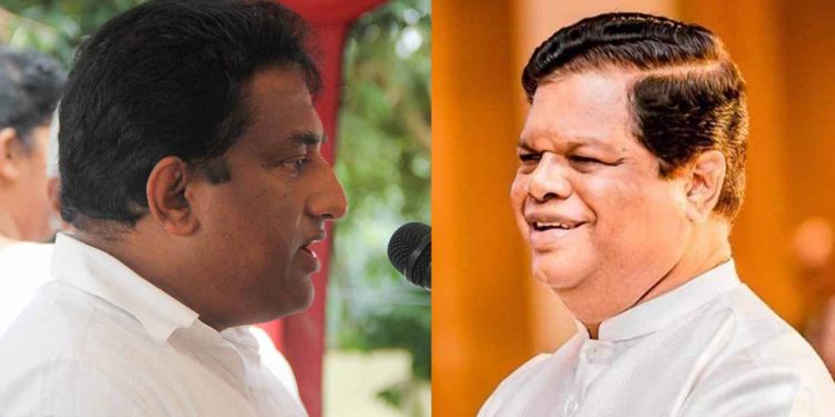 ඇමැති බන්දුල CTB සභාපති කිංස්ලිට ගෙදර යන්න කියයි! මේවා ඇමැතිගේ පවුලේ බූදල් නෙමෙයි! මම යන්නේ නෑ! කිංස්ලි බන්දුල එක්ක ගේම ඉල්ලයි! මහ රෑ 11.48‌ට ෆේස්බුක් සටහනක් තියයි!