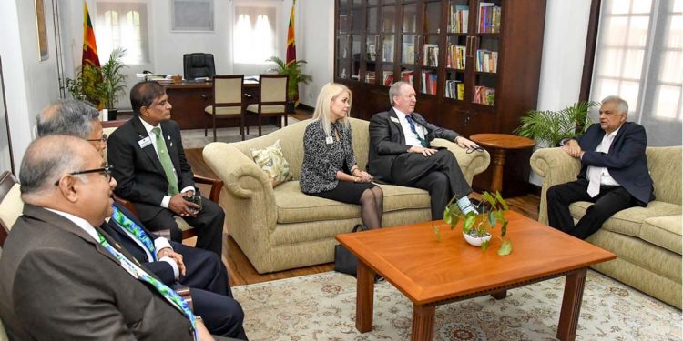 ජාත්‍යන්තර සිංහ සමාජය ලබාදෙන සහාය ජනපතිගේ ඇගයීමට! (PHOTOS)