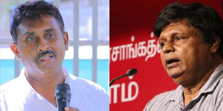 උපයෝගිතා කොමිසමේ සාමාජික මොහාන් සමරනායකට කෑගහපු සිද්ධියට ආනන්ද පාලිතයි ධම්මිකයි පොලිසියෙන් අල්ලන් යයි! VIDEO